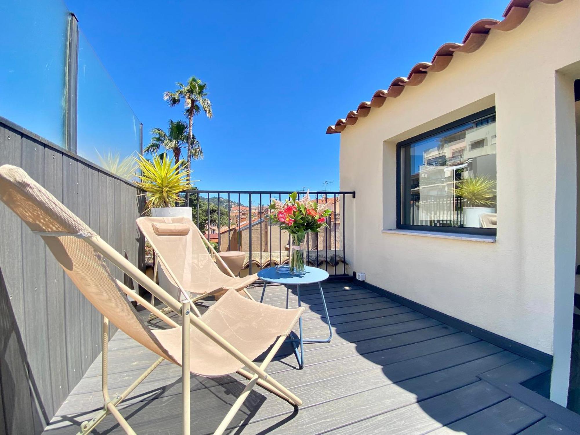 Luxury "Les Toits Du Soleil" - Magnifique Appartement Avec Terrasses Et Jacuzzi - Centre De Cannes - By Scls Locations エクステリア 写真